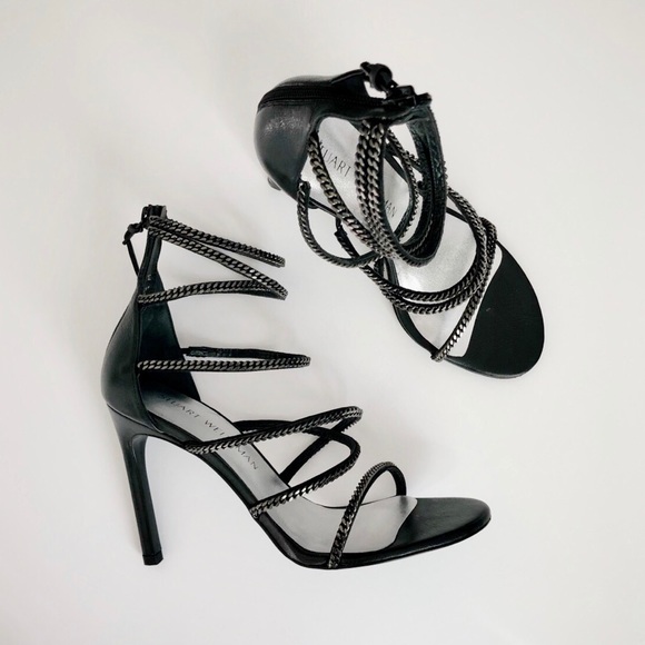 Stuart Weitzman Shoes - Stuart Weitzman Chain Strap Heels
